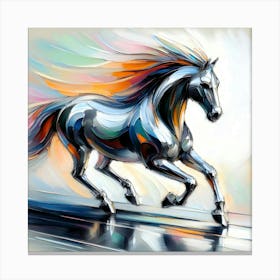 Creative Horse Beauty Illustration Nr 32 Canvas Print