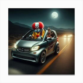 Clown Car 3 Canvas Print