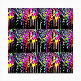 Splatter Painting Canvas Print