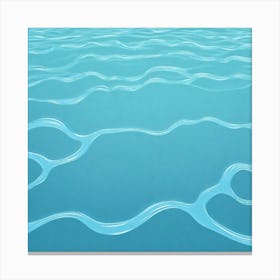 Water Ripples 6 Canvas Print