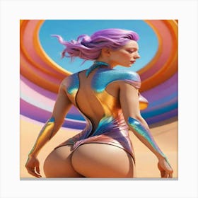 Sexy Girl Canvas Print