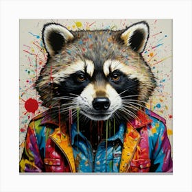 Raccoon 2 Canvas Print