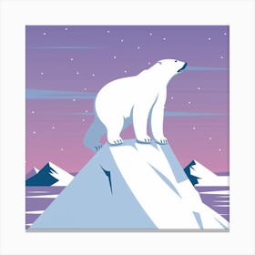 Polar Bear 1 Canvas Print