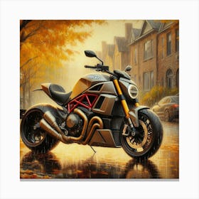 Ducati Diablo Canvas Print