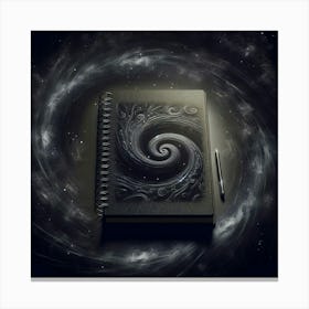 Spiral Notebook Canvas Print