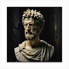 Bust Of Julius Caesar 10 Canvas Print