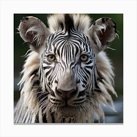 ZebraLion Canvas Print