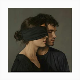 Love is Blind Canvas Print