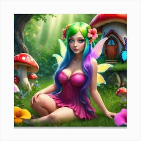 Enchanted Fairy Collection 17 Canvas Print