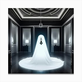 Ghost In The Room Canvas Print