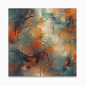 Abstract Painting Canvas Print