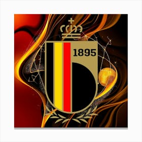 Belgium National Football Team Logo Wall Art 1 Canvas Print