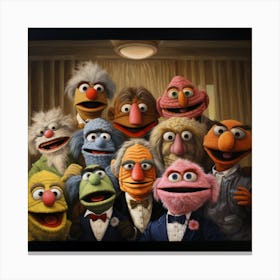 Muppets 1 Canvas Print