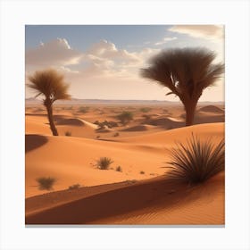 Desert Landscape 102 Canvas Print