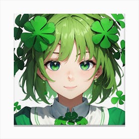 Shamrock Canvas Print