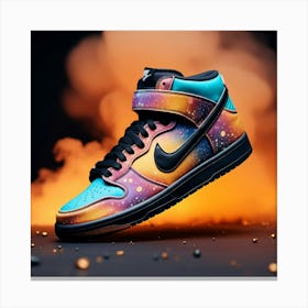 Nike Dunk High Galaxy 3 Canvas Print