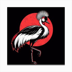 Korean Crane 1 Canvas Print