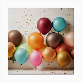 Colorful Balloons Canvas Print