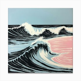 'Waves' Canvas Print