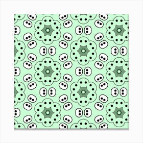 Background Texture Dots Pattern 1 Canvas Print