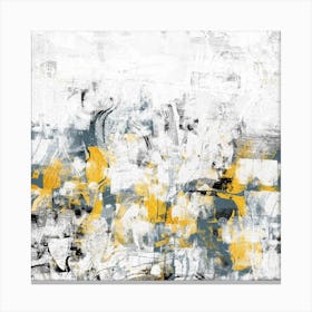 Scandi Abstract Painting Canvas Print