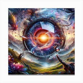 Eye Of The Universe Canvas Print