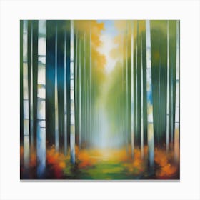 Birch Forest 2 Canvas Print