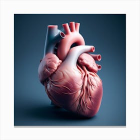 Human Heart Canvas Print