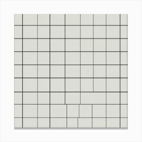 Tiled Wall Canvas Print