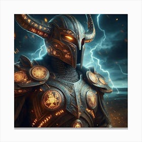 Warrior Canvas Print