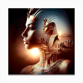 Egyptian Woman Canvas Print