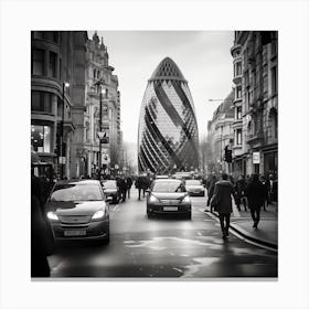 Busy London Canvas Print