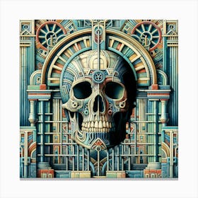 Skullphoria 1 Canvas Print