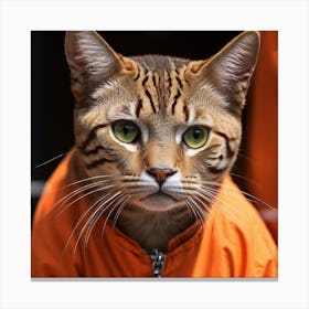 Bengal Cat Canvas Print