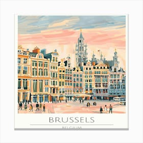 Brussels - Belgium Canvas Print