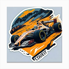 Artwork Graphic Formula1 (51) Canvas Print