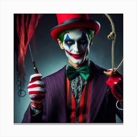 Joker 338 Canvas Print