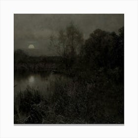 Dark Moody H 17 Canvas Print