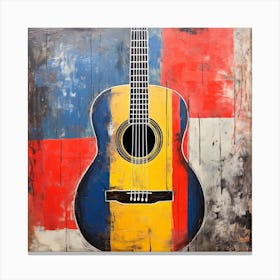 Acoustic Guitar 2 Canvas Print