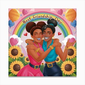 Best Friendship Day Canvas Print