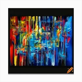 Abstract Painting 6 Canvas Print