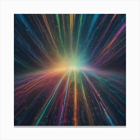 Abstract Space Background 11 Canvas Print