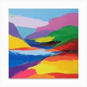 Abstract Travel Collection Grenada 2 Canvas Print