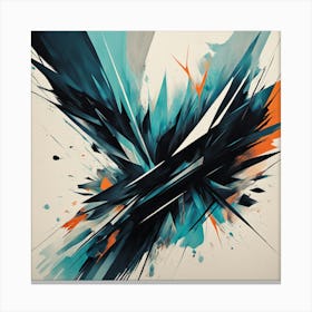 Abstract Painting art print 2 Canvas Print