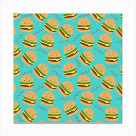 Hamburgers Canvas Print