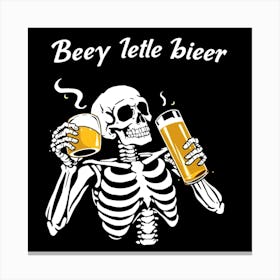 Beey Little Beer Canvas Print