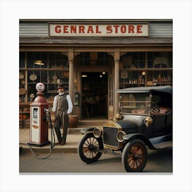 General Store Canvas Print
