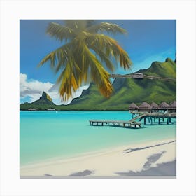 Bora Bora Canvas Print