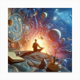 Meditation 4 Canvas Print