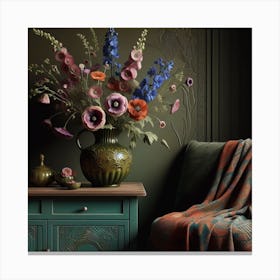 Vase Of Flowers 5 Canvas Print